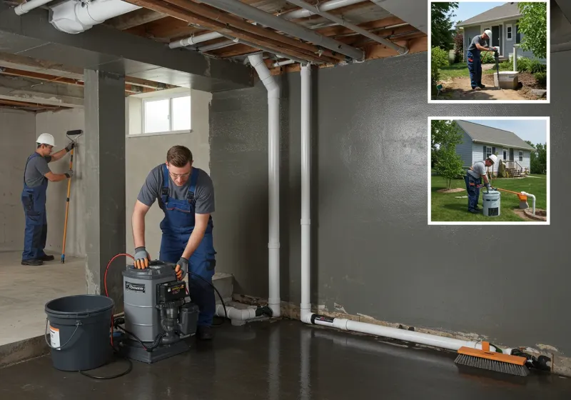 Basement Waterproofing and Flood Prevention process in Jemison, AL